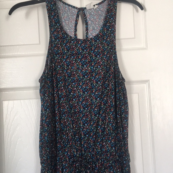 Multicolor sleeveless jumpsuit - Picture 2 of 6